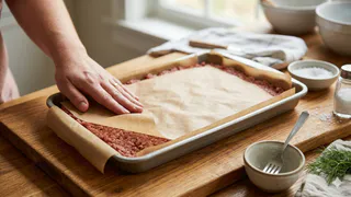 Просто накрыла фарш пергаментом — и получила сочное блюдо с ярким вкусом без долгой готовки