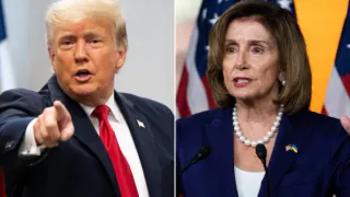 Дональд Трамп назвал Нэнси Пелоси сумасшедшей