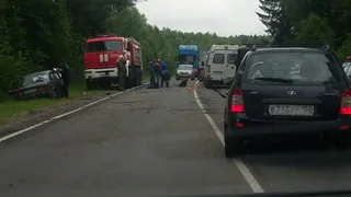 В Брянском районе столкнулись две легковушки: есть пострадавшие
