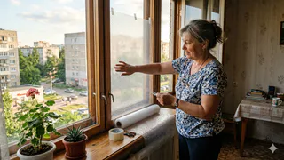 Кондиционер больше не включаю: обычная «пупырка» спасает комнату от жары - на улице +30, а дома комфортные +16