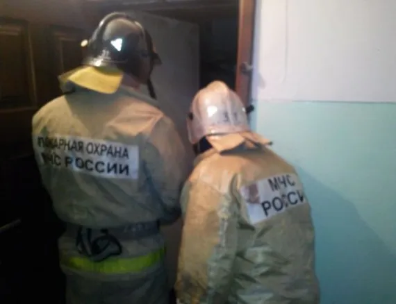 На улице Дзержинского в Брянске из горящей квартиры спасли 6 человек