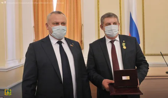 Александр Богомаз награжден золотой медалью Министерства сельского хозяйства