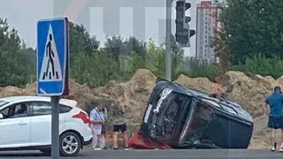 В Брянске возле аэропарка произошло жуткое ДТП