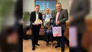 Чиновники поздравили 95-летнюю долгожительницу Брянской области