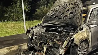 В Брянске мужчина из ревности поджёг кроссовер стоимостью 4,8 миллиона рублей