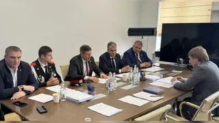 Врио губернатора Брянской области Ковальчук встретился с руководителем Росмолодежи Гуровым