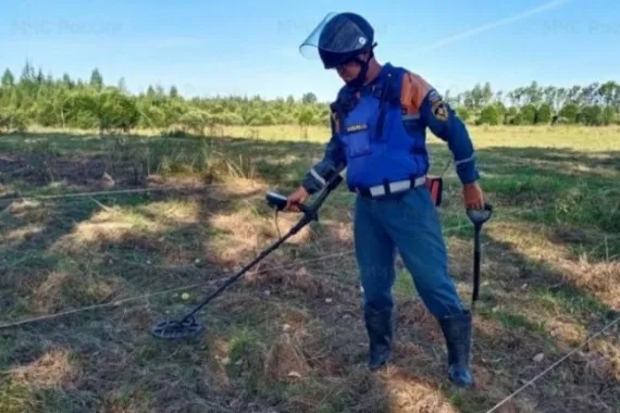 В Брянске за минувшие сутки обезвредили 21 взрывоопасный предмет