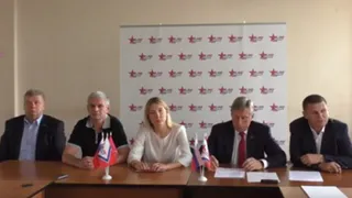 В Брянске прошла громкая пресс-конференция партии "Родина"  по выборам