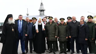 Брянский депутат Михаил Иванов сопровождает Патриарха Кирилла в поездке по Крайнему Северу