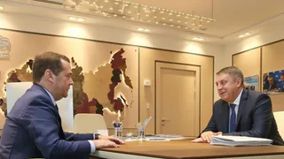 Что попросил Александр Богомаз у Дмитрия Медведева