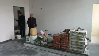 В Мглине Брянской области продолжают строительство нового здания мирового суда