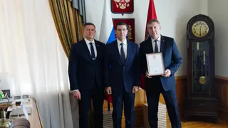 Экс-губернатор Брянской области Александр Богомаз получил благодарность президента России