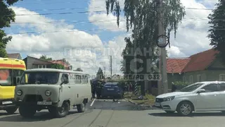 В Брянске на Менжинского произошла крупная авария
