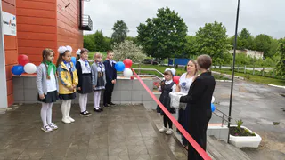 Под Брянском открыли обновленную сельскую школу