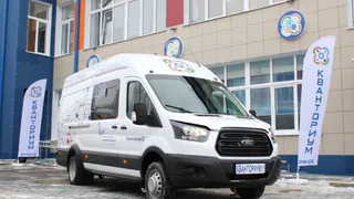 Заведующий  мобильным технопарком «Кванториум» рассказал об обучении детей из районов Брянщины