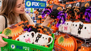 Fix Price завалили тыквами, пауками и привидениями: скупаю декор к Хэллоуину — дома теперь как в Лос-Анджелесе