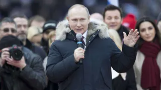 Брянская «РОДИНА» и «ОПОРА» поддержали ПУТИНА на митинге-концерте «За сильную Россию!»