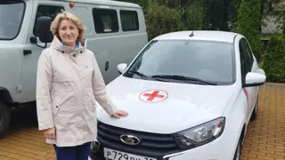 В Брянске городская детская больница № 1 получила новый автомобиль «Лада Гранта»