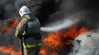 В Трубчевском районе Брянской области сгорел жилой дом