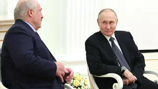 Путин встретился с президентом Республики Беларусь Александром Лукашенко