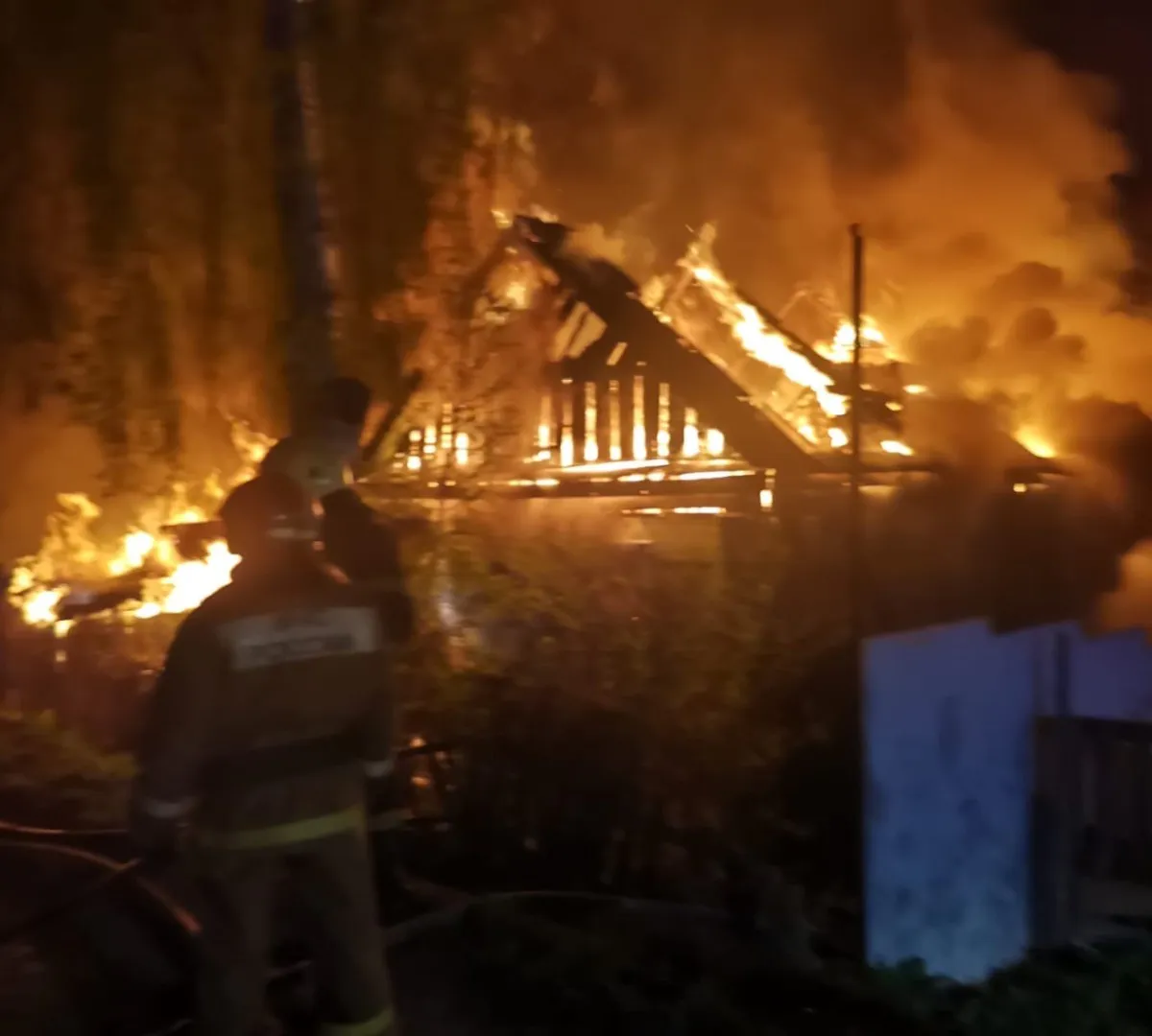 За выходные в Брянской области произошло 11 пожаров