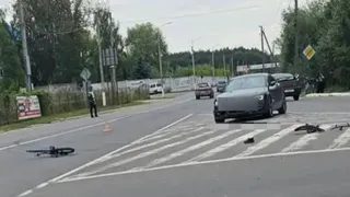 В Унече водитель Audi при обгоне насмерть сбил девятилетнего велосипедиста