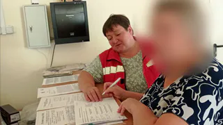 Брянский Красный Крест раздал ваучеры на лекарственные препараты в ПВР.