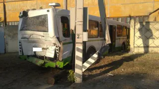 На Речной в Брянске столкнулись два автобуса: пострадали 3 человека (видео)